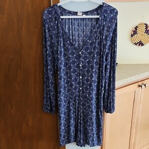 Gap Drop Waist Rayon Short Romper Set